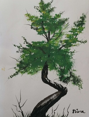 acrylic painting lesson for beginner How to Paint a Tree